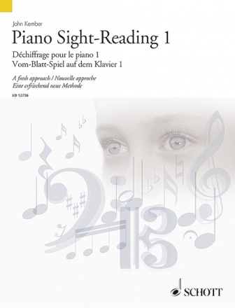 Piano Sight-Reading vol.1 (en/frz/dt) Vom-Blatt-Spiel auf dem Klavier 