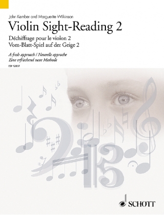 Violin Sight-Reading vol.2 (en/frz/dt) Vom-Blatt-Spiel auf der Violine 