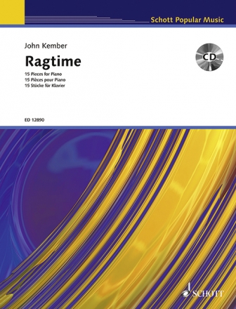 Ragtime (+CD) 15 pieces for piano