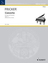 Piano Concerto op. 19 fr Klavier und Orchester Klavierauszug fr 2 Klaviere