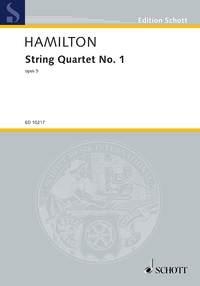 Hamilton, Iain String Quartet No. 1 op. 5 fr Streichquartett Studienpartitur
