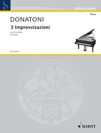 3 Improvvisazioni fr Klavier