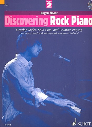 Discovering Rock Piano vol.2 (+CD): for piano (en)