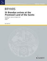 St Brendan arrives at the Promised Land of the Saints fr gemischten Chor (SATB), Orgel und Violine Einzelstimme Violine