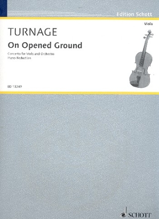 On opened Ground fr Viola und Orchester fr Viola und klavier