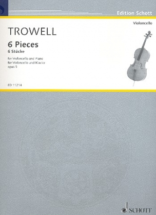 6 Pieces op.5 fr Violoncello und Klavier