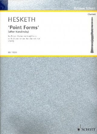 Point Forms fr Bassklarinette in A (Klarinette in A) und Klavier
