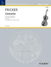 Concerto for Viola and Orchestra op. 18 fr Viola und Orchester Klavierauszug mit Solostimme
