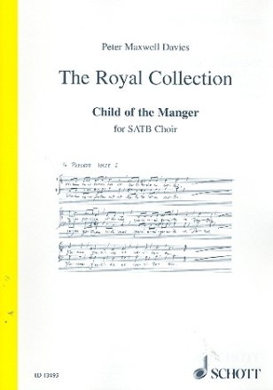 Child of the Manger for mixed chorus a cappella score