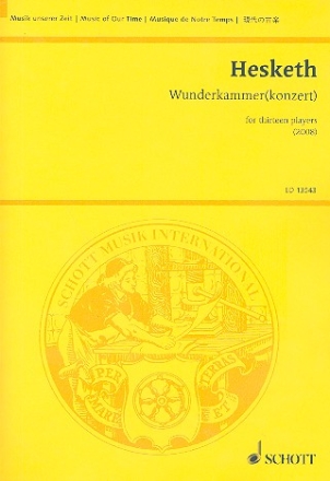 Wunderkammer(konzert) for 13 players study score