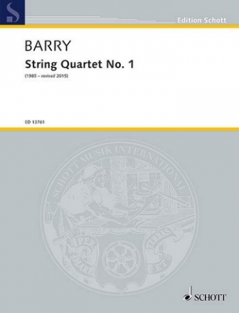 ED13761 Streichquartett Nr.1  Partitur und Stimmen