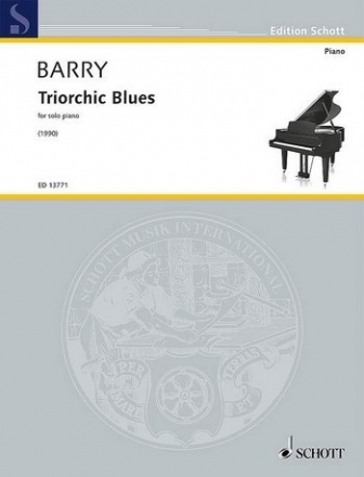 ED13771  Gerald Barry, Triorchic Blues (1990) fr Klavier solo