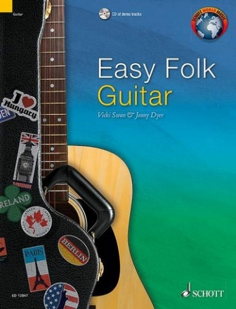 Easy Folk Guitar (+CD): fr Gitarre