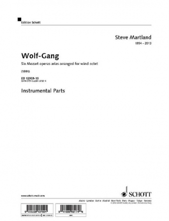 ED12939-10 Wolf-Gang fr 8 Blser Stimmen