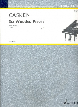 6 wooded Pieces for piano