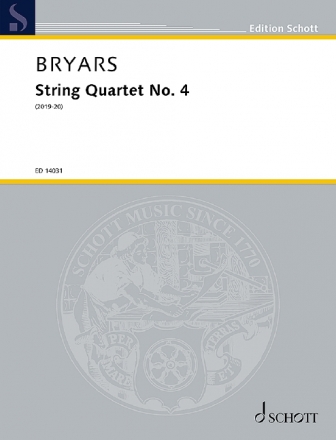 String Quartet no.4 for string quartet score and parts