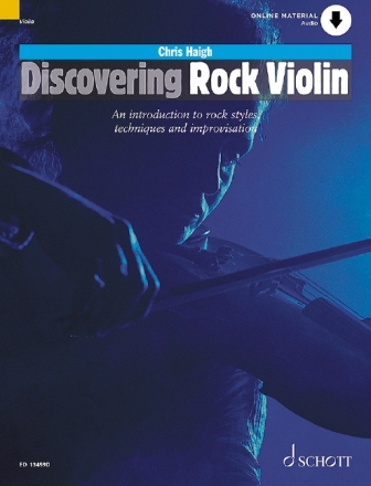 Discovering Rock Violin (+Online Audio) for violin