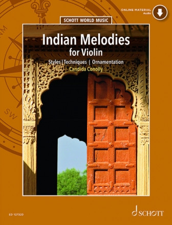 Indian Melodies (+Online Audio) for violin