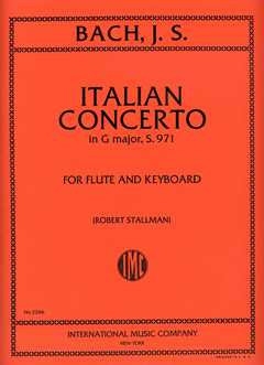 Johann Sebastian Bach, Italian Concerto S. 971 (Stallman) Klavier