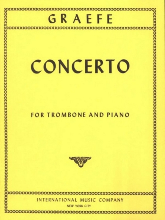 F. Graefe, Concerto Trombone/Tuba and Piano