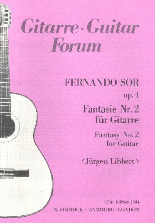 Fantasie Nr. 2 op. 4 fr Gitarre