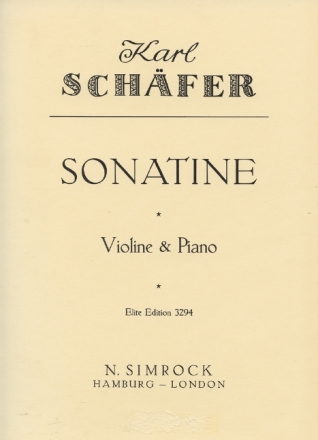 Sonatine fr Violine und Klavier