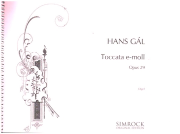 Toccata e-Moll op.29 fr Orgel