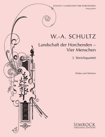 3. Streichquartett fr Streichquartett Partitur und Stimmen Partitur = Manuskript