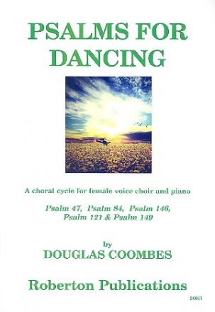 Psalms for Dancing for female chorus and piano score