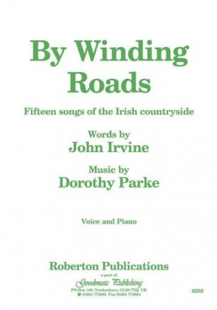 By Winding Roads for voice or unison choir and piano
