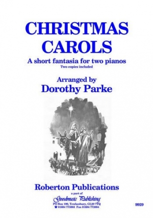 Christmas Carols for 2 pianos 2 scores