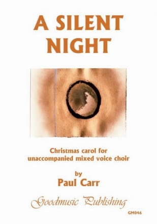 A silent Night for mixed choir a cappella score