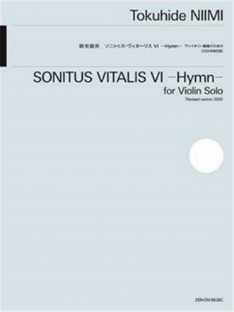 Sonitus vitalis Nr.6 fr Violine