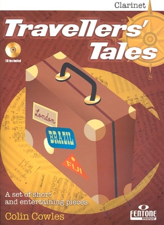 Travellers' Tales (+CD) for clarinet and piano