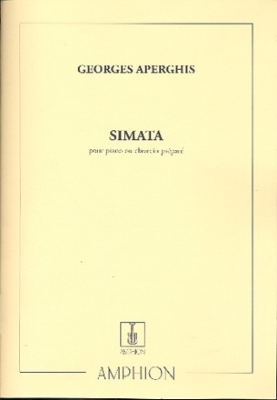 Simata  pour piano (clavecin) prpar