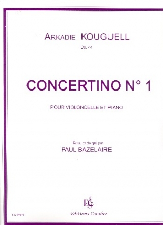 Concertino no.1 op.44 pour violoncelle et piano