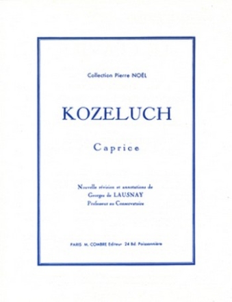 KOZELUCH Leopold Caprice piano Partition