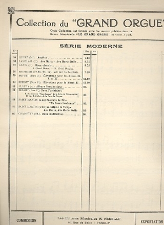 Allegro symphonique pour orgue