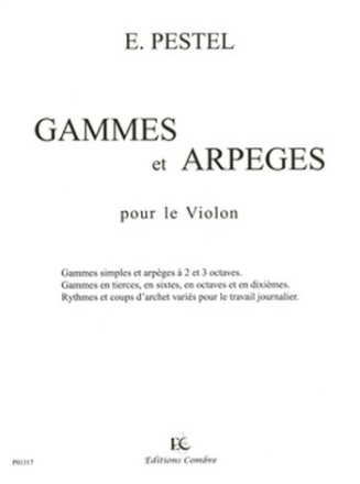 Gammes et arpges pour violon