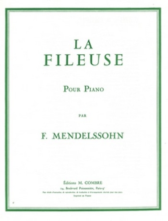 MENDELSSOHN Flix La Fileuse piano Partition