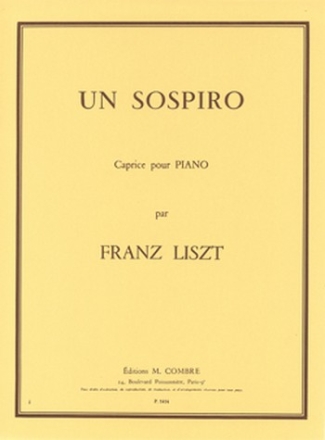 Un sospiro (Caprice potique n3) pour piano