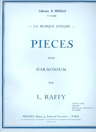 Pices pour harmonium