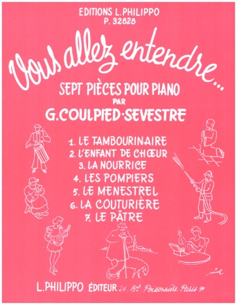 Silence! Je vais jouer pour piano