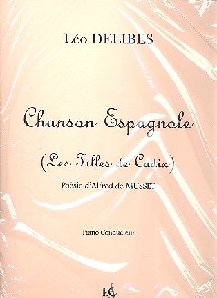 Chanson espagnole pour voix et piano (fr)