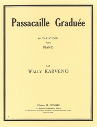 Passacaille gradue pour piano