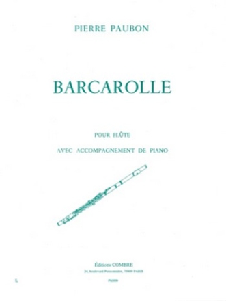 Barcarolle pour flte et piano