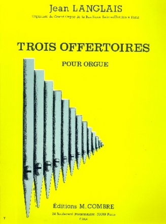 3 Offertoires pour orgue