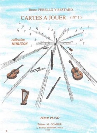 PERELLO Y BESTARD Bruno Cartes  jouer n1 piano Partition