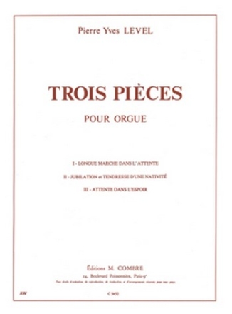 LEVEL Pierre-Yves Pices (3) orgue Partition
