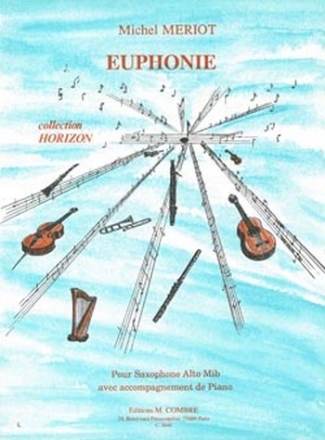 MERIOT Michel Euphonie saxophone alto et piano Partition